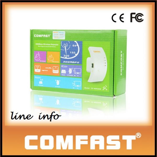 Repetidor wi-fi Comfast 300Mbps wireless